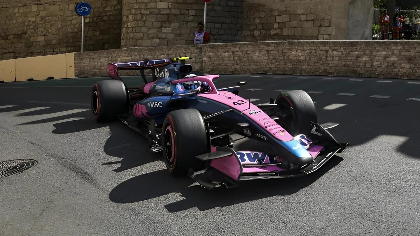 Colapinto largará 9° en el GP de Azerbaiyán