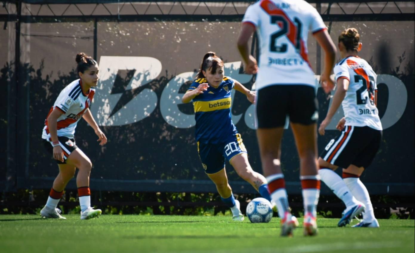 Boca venció a River en el Superclásico femenino