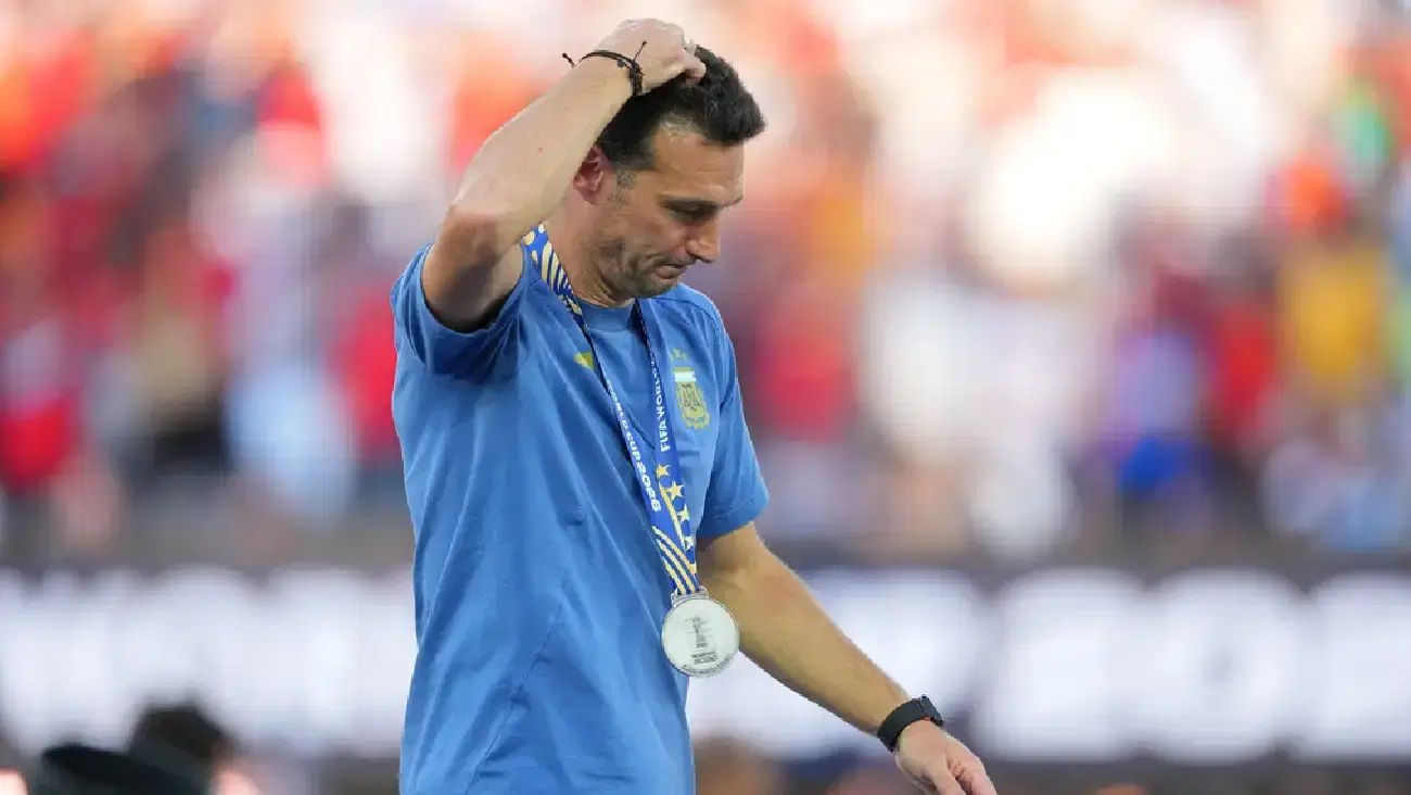 Scaloni sobre su continuidad: hay que hablar con Tapia
